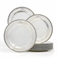 A SET OF EIGHTEEN GEORGE III SILVER DINNER-PLATES