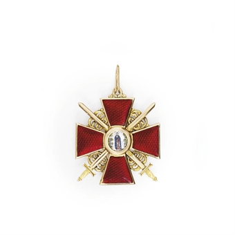 Order of St. Anne, second class with swords