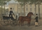 A hackney carriage with driver and groom