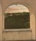 Paysage d'Italie vu par une lucarne  