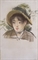 Jeune fille en chapeau d'été  