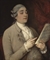 Portrait de Giusto Ferdinando Tenducci tenant une partition  
