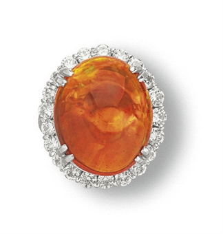 Fire Opal Jewelry Rings