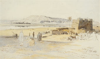 Egyptian Sketches - Edward Lear Egyptian Sketches - Edward Lear