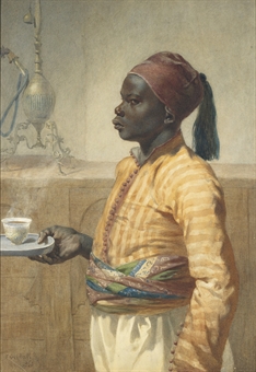 The Nubian coffee boy  