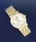 An 18ct. gold automatic Langematick wristwatch, by A Lange & Sonhe  