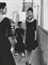 Anne St. Marie and Isabella, Queensboro Bridge, New York (Vogue), 1959  