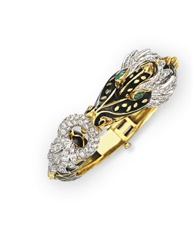 Gold Dragon Bracelet