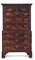 A GEORGE III MAHOGANY TALLBOY  