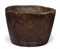 AN INDIAN ROUGH HEWN MORTAR OF LARGE SIZE  