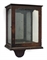 A GEORGE III OAK WALL LANTERN  