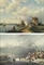 A summer landscape; and A winter landscape  