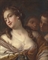Cleopatra dissolving her pearl earring  