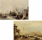 the Doge's Palace from the Dogana; and Santa Maria della Salute, Venice  