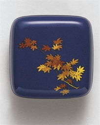 A Small Cloisonné Enamel Box and Cover