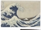 Kanagawa oki nami ura (In the well of the great wave off Kanagawa), from the series Fugaku sanjurokkei (The thirty-six views of Mount Fuji) 