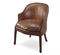A GEORGE III MAHOGANY BERGERE  