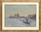 Gondolas before Santa Maria della Salute, Venice  