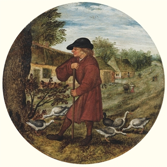 The Goose Herder, or 'Who knows why the geese go barefoot?'