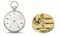 Jules Jürgensen. An important and possibly unique silver openface keywound lever watch with Revolutionary or decimal time and seconds indication, made for the 1867 World Exhibition in Paris