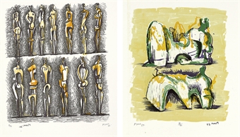 Meditations on the Effigy, Marlborough Fine Art Ltd., London, 1968 (Cramer 66-79) 