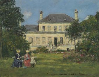 Maison et jardin du peintre Braquaval  