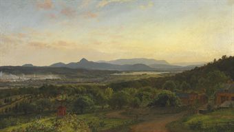 View of Sugar Loaf Mountain from the Artist's Home  