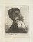 Autoportrait au Bonnet et à l'Echarpe (Bartsch, Hollstein 17)  