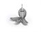 A GERMAN SILVER POMANDER  
