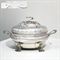 A CONTINENTAL SILVER SOUP TUREEN AND COVER  