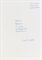 Today I wrote nothing (hommage to Daniil Kharms)  