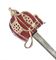 A REGULATION HIGHLAND STAFF SERGEANT'S BROADSWORD; AND ANOTHER, VERY SIMILAR 