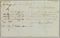 ADAMS, Abigail (1744-1818). Manuscript note signed (Abigail Adams), Braintree, 4 January 1779. 1 page, oblong (4½ x 7¼ in.), tape remnants on verso. Text accomplished in clerical hand.