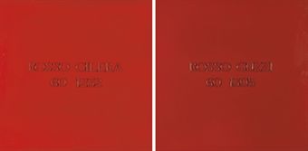 Rosso Gilera 60 1232 Rosso Guzzi 60 1305 