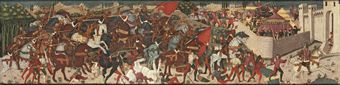 The Siege of Carthage: a cassone panel  
