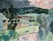 Sommerlandschaft mit aufziehendem Gewitter, 1941