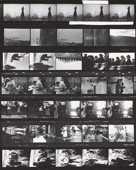 Contact sheet, The Americans, 1955-56  
