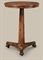 A REGENCY BURR ASH, BURR BIRCH AND FRUITWOOD TRIPOD TABLE  