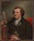 Portrait of Sir William Franklin of Muntham Court, Sussex (1720-1805), seated half-length, his hand resting on a pressure pump, with two inscribed scrolls behind 