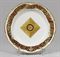 A porcelain soup plate from the Service of the Order of St George  