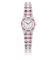 AUDEMARS PIGUET, ROYAL OAK MINI  LADY'S WHITE GOLD, DIAMOND AND RUBY-SET QUARTZ BRACELET WATCH 