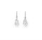 A PAIR OF DIAMOND EAR PENDANTS  