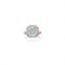 A COLORED DIAMOND RING  