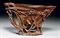 A RHINOCEROS HORN LIBATION CUP  