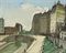 Le pont au canal de la Villette, Paris