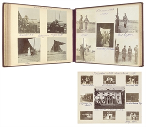 RUSSIAN IMPERIAL FAMILY -- An album of photographs, c1897-18...