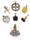 A GROUP OF ANTIQUE FOB SEALS AND CHARMS  