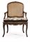 A LOUIS XV OAK FAUTEUIL  