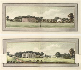 REPTON, Humphry (1752-1818). Sketches and Hints on Landscape Gardening. London: W. Bulmer and Co., for J. & J. Boydell, n.d. [but 1794].