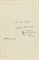 [CLEMENS, Samuel Langhorne (1835-1910)].  TWAIN, Mark. Extract from Captain Stormfield's Visit to Heaven. New York and London: Harper and Brothers, 1909. 8° (201 x 128mm). Frontispiece by Albert Levering. (A little spotting, mainly on the two end pages, a few minor soil marks, generally clean and crisp.) Original red pictorial cloth lettered in white (corners slightly bumped).  Provenance: William Wymark Jacobs (front pastedown inscribed: To W.W. Jacobs with compliments Mark Twain October 1909; bookplate).